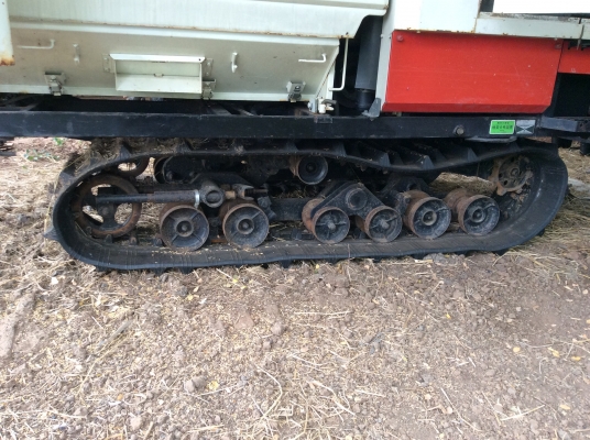 ขายแทรคยางคูโบต้าdc60. สภาพ90\%