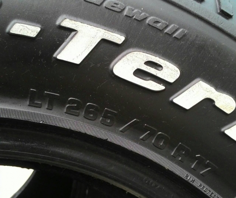 ขาย BF All 265/70 R17 ครับ ขาย BF All 265/70 R17 ครับ