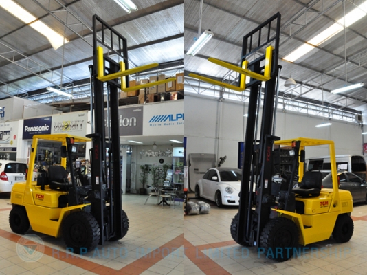ขายรถโฟล์คลิฟท์มือสอง TCM รุ่น FD30N8  ราคา 325,000 บาท นำเข้าจากประเทศญี่ปุ่น 100\% ไม่เคยใช้งานในประเทศไทย