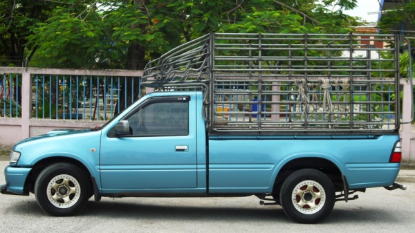 กระบะตอนเดียว isuzu dragon พร้อมคอก มีเพาเวอร์