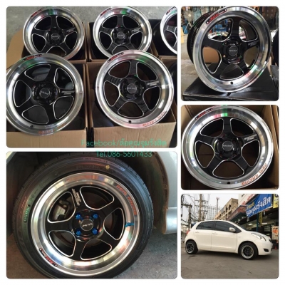 แม็กซ์ใหม่ Weld กว้าง8" 4รู100 ราคาล้อเปล่าเริ่มต้นชุดละ 11,500฿เท่านั้น!