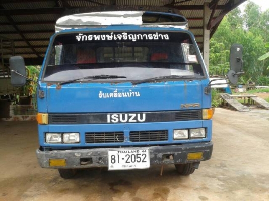 ISUZU NPR 110 แรง 4BE1 เพาเวอร์ เกี่ยร์สั้น หัวยกได้ กะบะยาว 5 เมตร ภาษีเต็ม