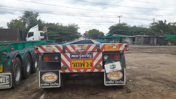 รถกึ่งพ่วง สามเพลา RCK ปี 55 (หางก้างปลา)      สภาพสวย พร้อมใช้งาน  สนใจติดต่อเอ็ม ที เจริญยนต์ สาขาปทุมธานี      โทร .081-4948363,081-7361541 ไอดีไลน์ 0814948363          ผู้ขายแจ้งม.79 พร้อมแจ้งย้ายให้ลูกค้า            &amp