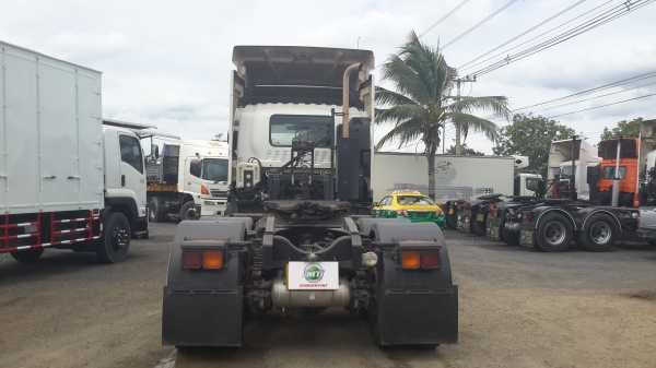 รถหัวลาก Isuzu รุ่น GXZ77NF1H 360 แรงม้า ปี 55 สภาพสวย พร้อมใช้งาน สนใจติดต่อเอ็ม ที เจริญยนต์ สาขาป