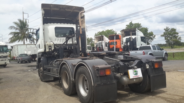 รถหัวลาก Isuzu รุ่น GXZ77NF1H 360 แรงม้า ปี 55 สภาพสวย พร้อมใช้งาน สนใจติดต่อเอ็ม ที เจริญยนต์ สาขาป