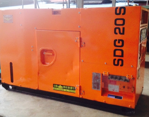 ขายเครื่องปั่นไฟสภาพดี มือสองจากญี่ปุ่น พร้อมใช้งาน