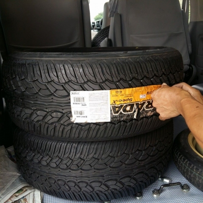 ขายยางใหม่ YOKOHAMA AD08R ราคาพิเศษ