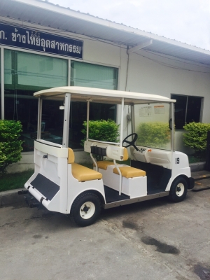 รถกอล์ฟไฟฟ้า 2 ตอน 4 ที่นั่ง ยี่ห้อHITACHI รถกอล์ฟไฟฟ้า 2 ตอน 4 ที่นั่ง ยี่ห้อHITACHI