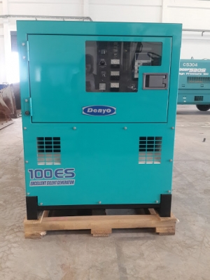 เครื่องปั่นไฟใหม่เอี่ยมจ้า DENYO รุ่น 100S Excellent Silent Generator