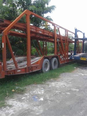 ขายหางพ่วงเทรลเลอร์บรรทุกรถยนต์