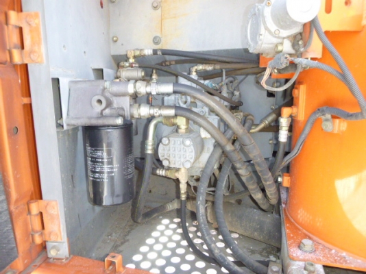 Hitachi ZX120 เก่าญี่ปุ่น ใบแทรค70ซม. อาร์มพิเศษ