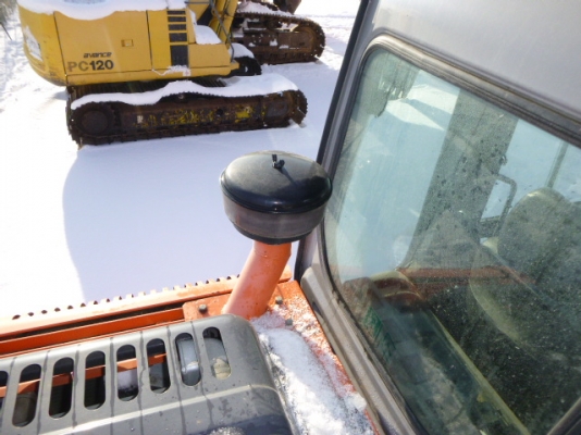 Hitachi ZX120 เก่าญี่ปุ่น ใบแทรค70ซม. อาร์มพิเศษ