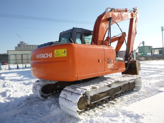 Hitachi ZX120 เก่าญี่ปุ่น ใบแทรค70ซม. อาร์มพิเศษ