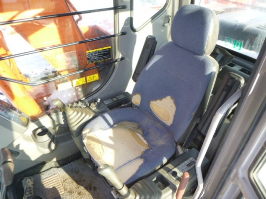 Hitachi ZX120 เก่าญี่ปุ่น ใบแทรค70ซม. อาร์มพิเศษ