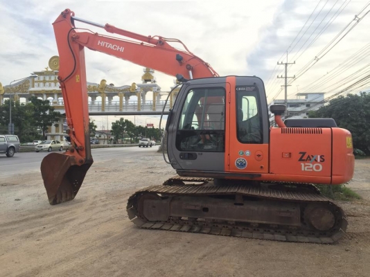 Hitachi ZX120 เก่าญี่ปุ่น ใบแทรค70ซม. อาร์มพิเศษ