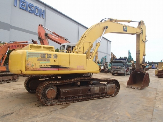ขายรถแบคโฮ SUMITOMO SH350-2 ปี 2000 สภาพสวยพร้อมใช้งาน รถนอกนำเข้าเองจากญี่ปุ่น มีVDOการทำงานครับ