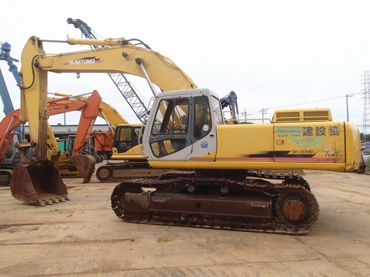 ขายรถแบคโฮ SUMITOMO SH350-2 ปี 2000 สภาพสวยพร้อมใช้งาน รถนอกนำเข้าเองจากญี่ปุ่น มีVDOการทำงานครับ