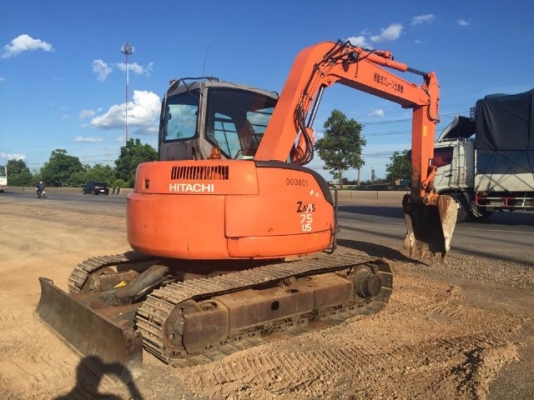 ขายรถแบคโฮ HITACHI ZX75US ปี 2003 คอลโทรลสั้น ปั้มนิ้ว รถนอกนำเข้าเองจากญี่ปุ่น มีVDOการทำงานครับ