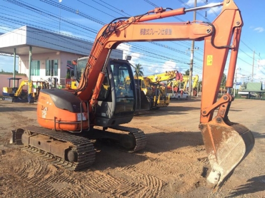 ขายรถแบคโฮ HITACHI ZX75US ปี 2003 คอลโทรลสั้น ปั้มนิ้ว รถนอกนำเข้าเองจากญี่ปุ่น มีVDOการทำงานครับ