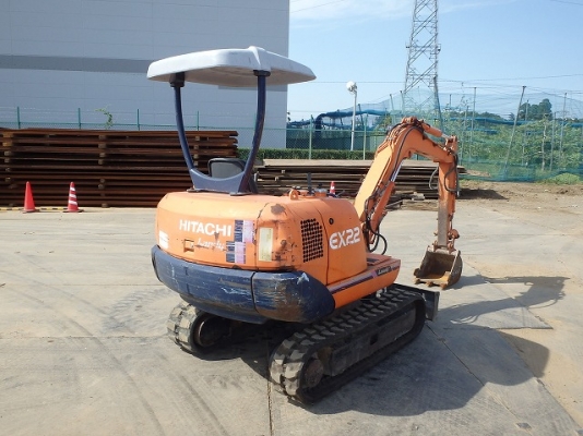 EX22 รถขุดเล็ก นำเข้าเองจากญี่ปุ่น สภาพดีครับ
