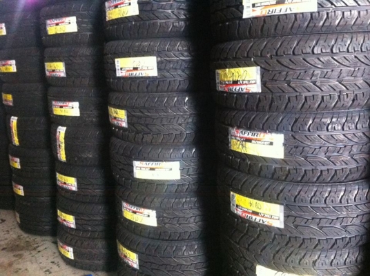 ขายยางใหม่ SAFFIRO A/T 265/50-20 เส้นละ 3750