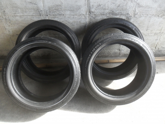 ยาง DUNLOP 205/45R17ปี12 สวยๆ 4 เส้น ราคา 2800 บาท