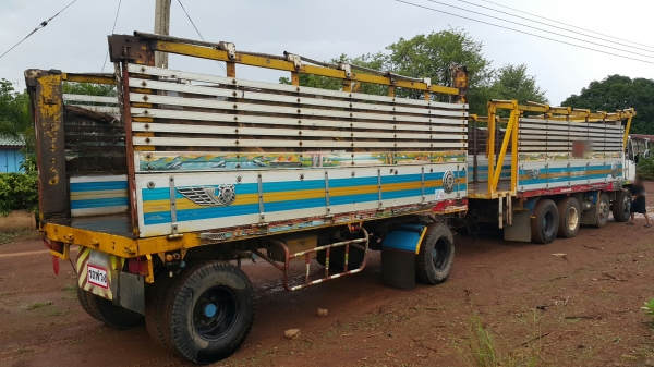 ขายรถพ่วง 18 ล้อ แม่+ลูก กระบะเนียม MITSUBISHU FN527M ปี.43 ลูกปี.47.เครื่อง225 โบ เกียร์ฟูลเลอร์ รถสวย ราคา1350000 สนใจรีบจองด่วน