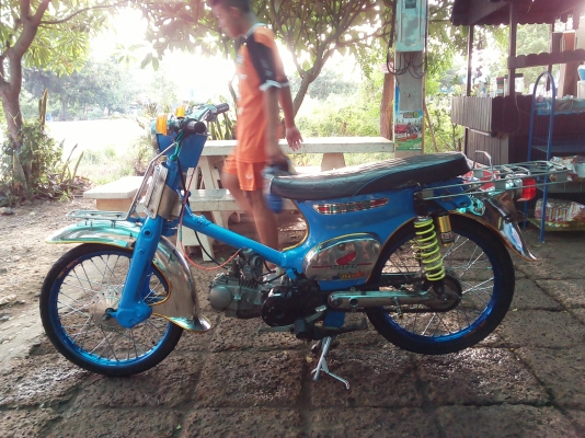 ขาย C70 เครื่องเวฟZ สภาพสวยๆ เครื่องเเน่นๆ (มีสำเนาหน้าเล่มเครื่อง+สำเนาหน้าเล่มโครง) ค่าตัว 9900 บาท สนใจทักเเชทหรือโทร.089-8054390 โอ๋ อยู่จังหวัด ลพบุรี