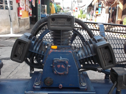 ปั้มลมCAPITAL 160L ใช้งานได้ปกติ ไฟ220V