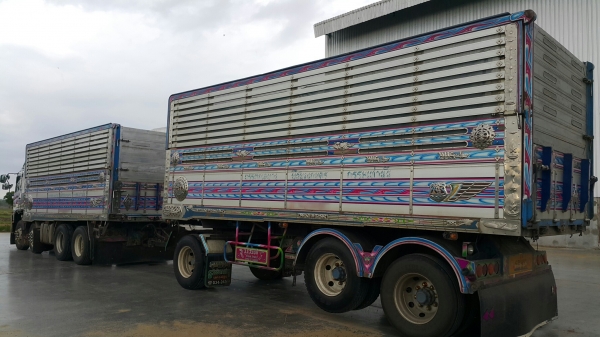 ขายรถพ่วง 24 ล้อ แม่+ลูก กระบะเหล็กคอกเกษตรดั้ม อู่.ส สมบัติ HINO 380 ปี.52 แม่ ลูก ยกล้อได้ ยางเต็ม ราคาย้อมๆแค่.2650000 ต่อรอง สนใจรีบจองด่วน