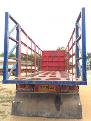 หางพ่วงสามเพลาแท้,ยาว 7 เมตร ดูมใหญ๋ ปี 53