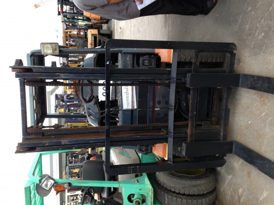 รถโฟล์คลิฟ TOYOTA 7FG20 เสา3เมตร เกียร์ธรรมดา เครื่องเบนซิน5K จากญี่ปุ่น