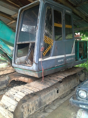 ขายรถแบคโฮ KOBELCO SK 120 MARK 2 สภาพพร้อมใชเอกสารใบอินวอยท์