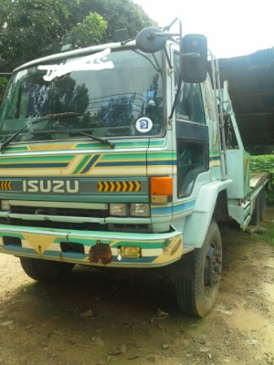 ขายรถบรรทุกรถแบบโฮบรรทุกรุ่น 120-รถเกี่ยว ISUZU คัสซีหน้ายาว วางหัว rocky สวยๆทะเบียนพร้อม