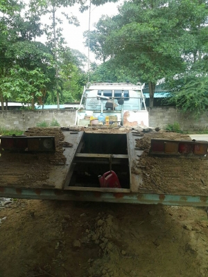 ขายรถบรรทุกรถแบบโฮบรรทุกรุ่น 120-รถเกี่ยว ISUZU คัสซีหน้ายาว วางหัว rocky สวยๆทะเบียนพร้อม