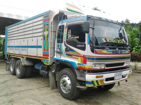 ขาย ISUZU วางเครื่อง 360 พ่วงแม่ลูก กระบะเนียมดั๊ม