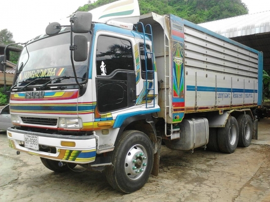 ขาย ISUZU วางเครื่อง 360 พ่วงแม่ลูก กระบะเนียมดั๊ม