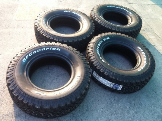 BF Goodrich All -Terrain 265 70 r17 ยางใหม่เส้นละ 7000บาท BF Goodrich All -Terrain 265 70 r17 ยางใหม่เส้นละ 7000บาท
