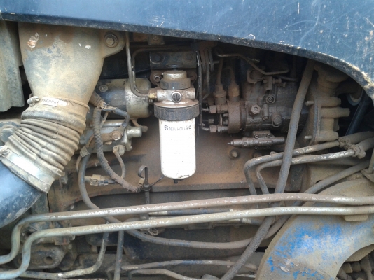 ขายรถไถ นิวฮอนแลนด์ สองเพลา รุ่นTS110 รถห้างเดิมๆ สวยๆๆ