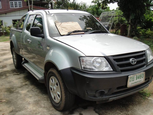 ขายรถกระบะ TATA สีบรอนเงิน ใช้แกส LPG