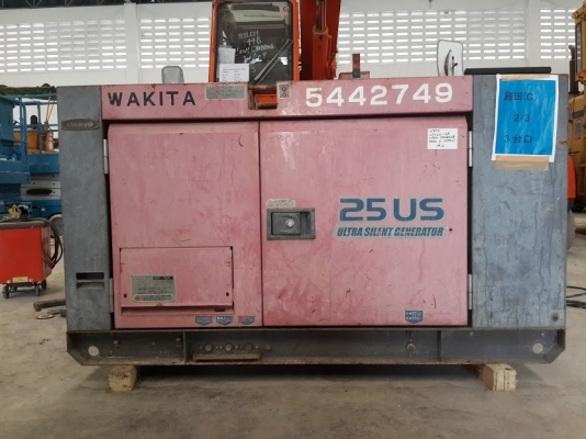 เครื่องปั่นไฟมือสอง DENYO รุ่น DCA-25USI  เครื่องสวย