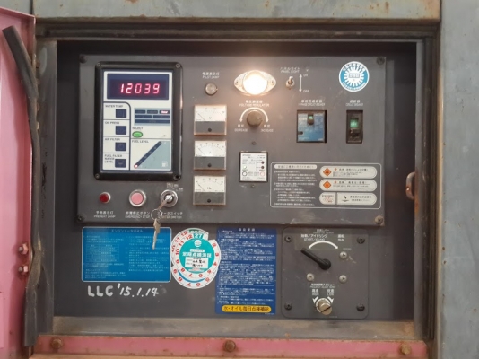 เครื่องปั่นไฟมือสอง DENYO รุ่น DCA-25USI  เครื่องสวย