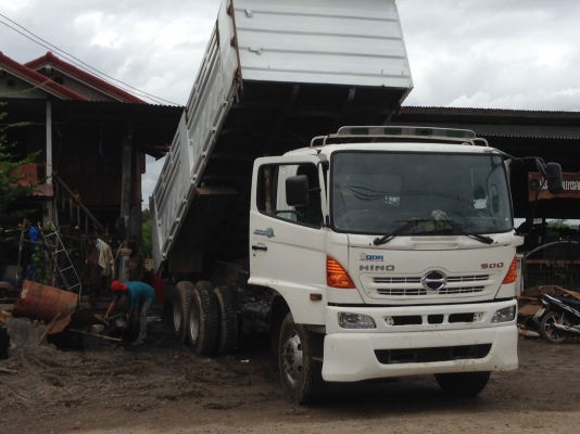 Hino Mega Series 500/ 380 แรง ปี 55 แม่ลูก ๆ สามคานแท้สามมิตร