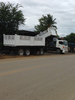 Hino Mega Series 500/ 380 แรง ปี 55 แม่ลูก ๆ สามคานแท้สามมิตร