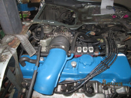 เครื่องรถตู้หัวจรวด 2RZ ยกลง