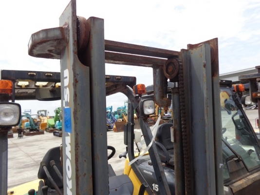 ขายด่วนรถยกKOMATSU FG15-18 ยก1.5ตันเสาสูง3เมตรรถนอกนำเข้ายังไม่เคยใช้งานในเมืองไทยเลย=รุ่นใหม่ขายถูกๆๆ