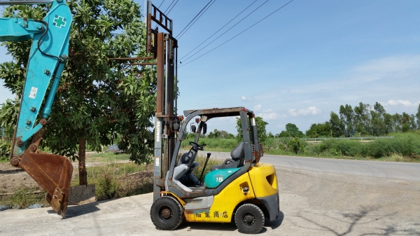ขายด่วนรถยกKOMATSU FG15-18 ยก1.5ตันเสาสูง3เมตรรถนอกนำเข้ายังไม่เคยใช้งานในเมืองไทยเลย=รุ่นใหม่ขายถูกๆๆ