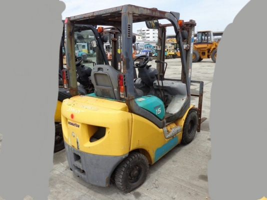 ขายด่วนรถยกKOMATSU FG15-18 ยก1.5ตันเสาสูง3เมตรรถนอกนำเข้ายังไม่เคยใช้งานในเมืองไทยเลย=รุ่นใหม่ขายถูกๆๆ