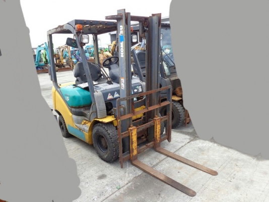 ขายด่วนรถยกKOMATSU FG15-18 ยก1.5ตันเสาสูง3เมตรรถนอกนำเข้ายังไม่เคยใช้งานในเมืองไทยเลย=รุ่นใหม่ขายถูกๆๆ