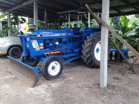 Ford 6600 เครื่องt3 เพลาเดียว ใบมีดดันหน้า ผานหลัง7